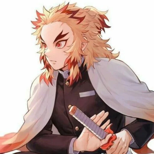 😕 Стикер «Rengoku Kejuro» для Telegram