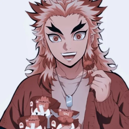 😀 Стикер «Rengoku Kejuro» для Telegram