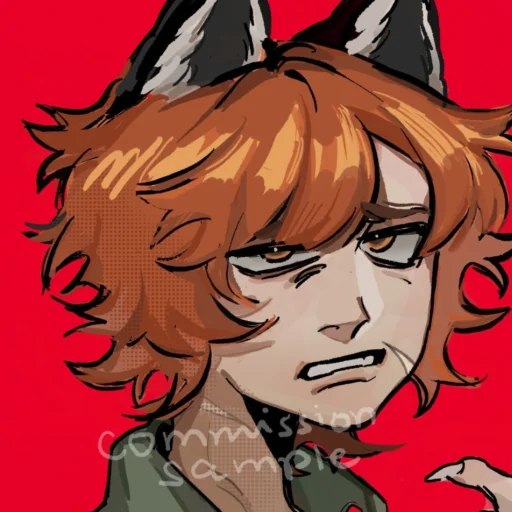 💔 Стикер «Лис / Рен Хана» для Telegram