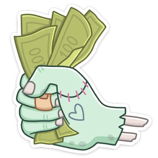 🤑 Стикер «Рэнк» для Telegram