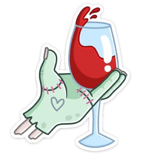 🍷 Стикер «Рэнк» для Telegram