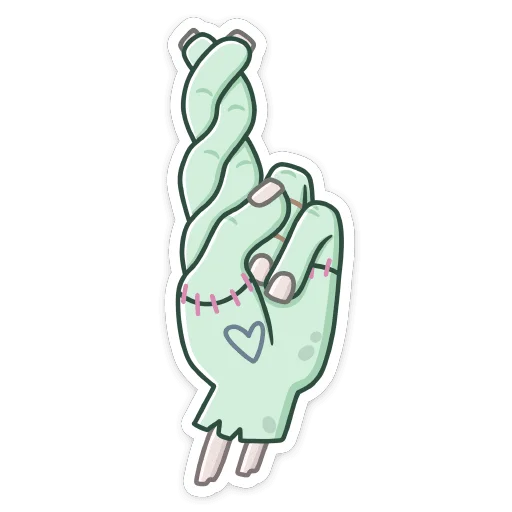 🤞 Стикер «Рэнк» для Telegram