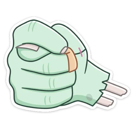 🖕 Стикер «Рэнк» для Telegram
