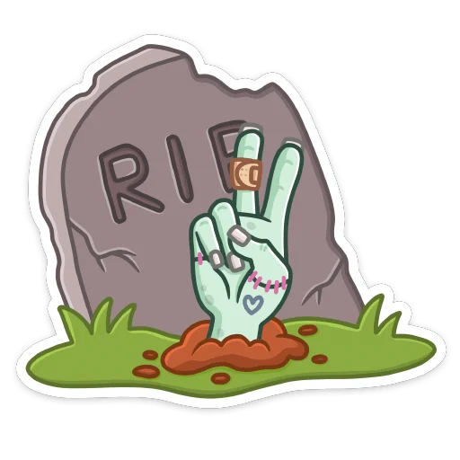 ✌️ Стикер «Рэнк» для Telegram