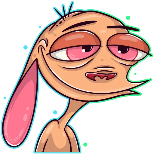 😌 Стикер «Ren Stimpy» для Telegram