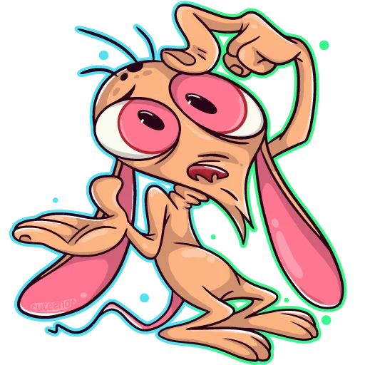 🙄 Стикер «Ren Stimpy» для Telegram