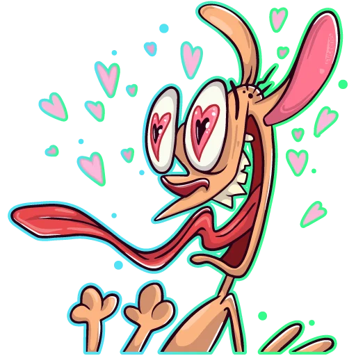 😍 Стикер «Ren Stimpy» для Telegram