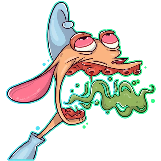 💩 Стикер «Ren Stimpy» для Telegram