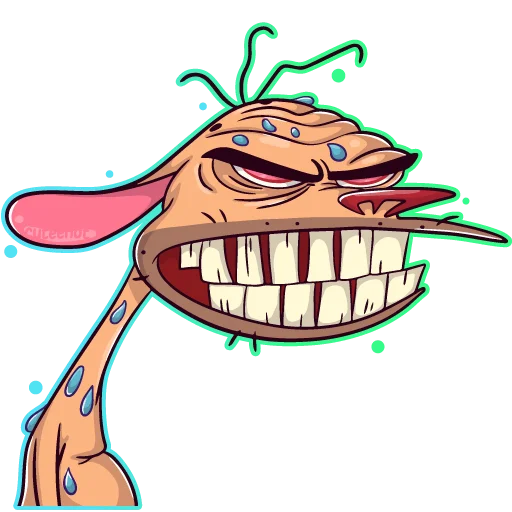 🗿 Стикер «Ren Stimpy» для Telegram