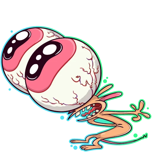 🫣 Стикер «Ren Stimpy» для Telegram