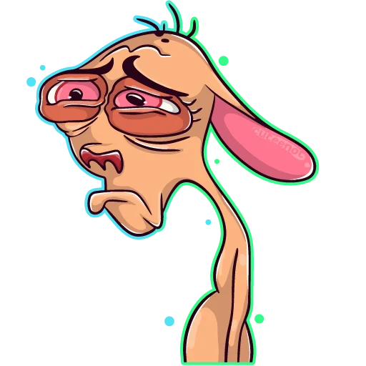 😞 Стикер «Ren Stimpy» для Telegram