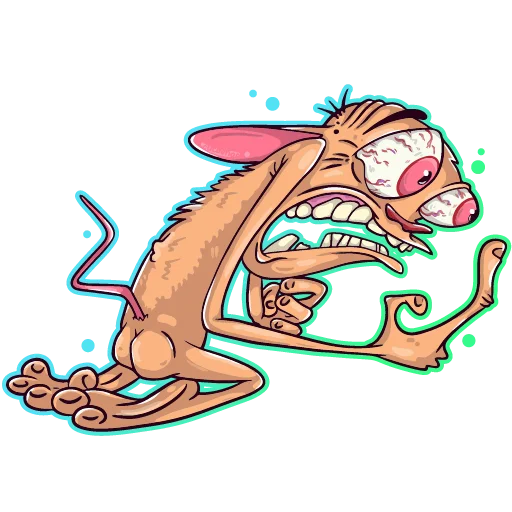🤬 Стикер «Ren Stimpy» для Telegram