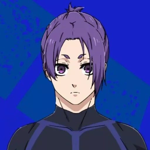 ❤️ Стикер «Reo Mikage Blue lock» для Telegram