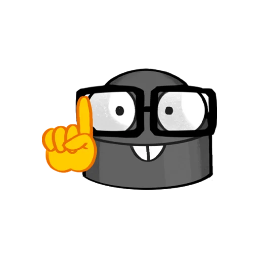 🤓 Стикер «repo» для Telegram