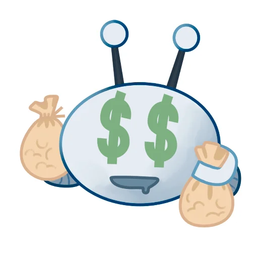 👍 Стикер «Репостик» для Telegram