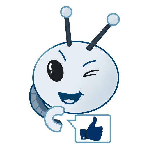 👍 Стикер «Репостик» для Telegram
