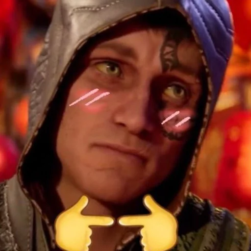 🦎 Стикер «Reptile Mortal Kombat» для Telegram