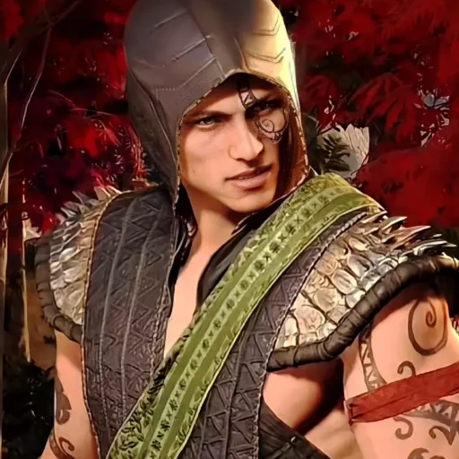 🦎 Стикер «Reptile Mortal Kombat» для Telegram