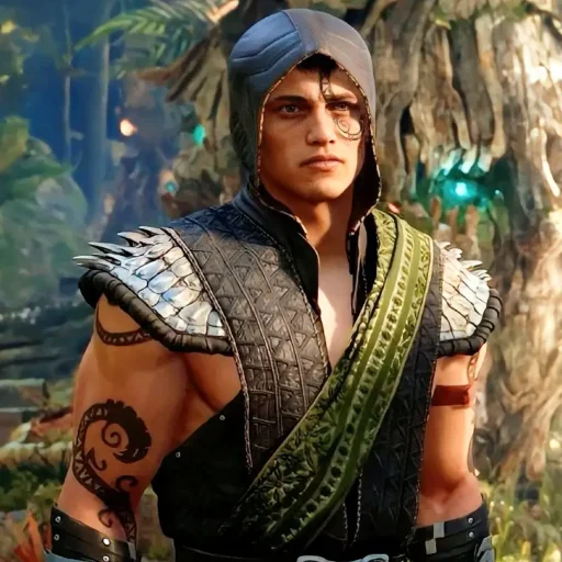 🦎 Стикер «Reptile Mortal Kombat» для Telegram