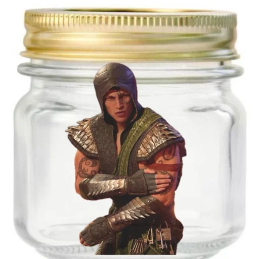 🦎 Стикер «Reptile Mortal Kombat» для Telegram