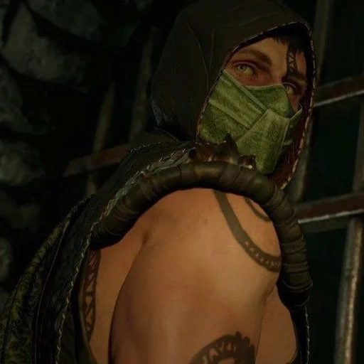 🦎 Стикер «Reptile Mortal Kombat» для Telegram