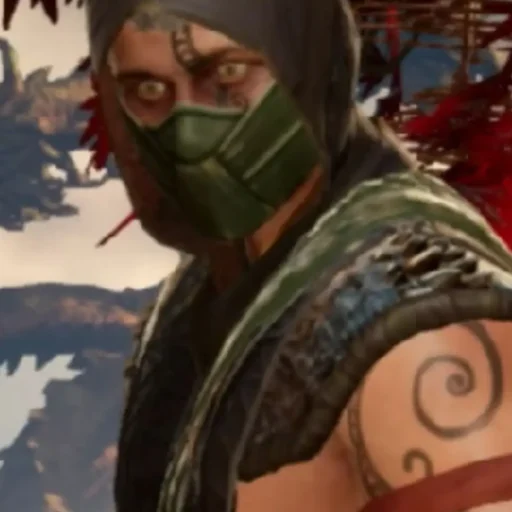 🦎 Стикер «Reptile Mortal Kombat» для Telegram