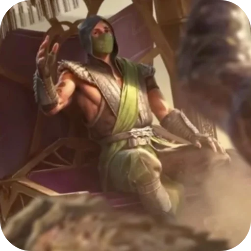 👍 Стикер «Reptile Mortal Kombat» для Telegram