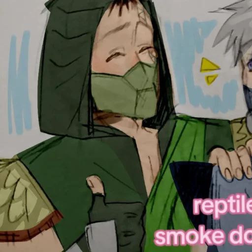 🦎 Стикер «Reptile Mortal Kombat» для Telegram