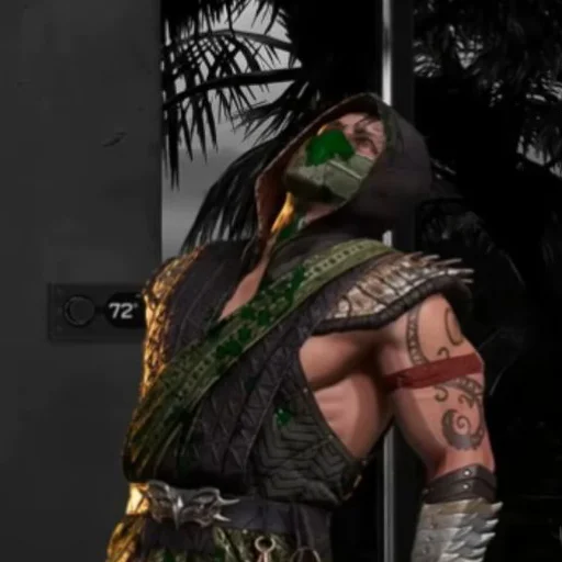 🦎 Стикер «Reptile Mortal Kombat» для Telegram