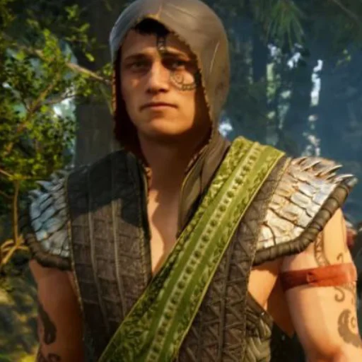 🦎 Стикер «Reptile Mortal Kombat» для Telegram