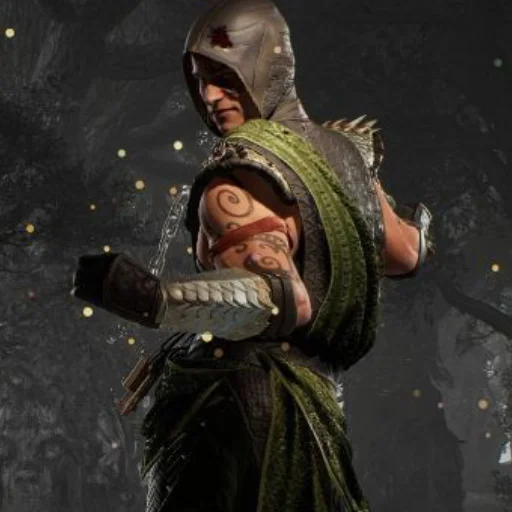 🦎 Стикер «Reptile Mortal Kombat» для Telegram