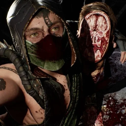 🦎 Стикер «Reptile Mortal Kombat» для Telegram