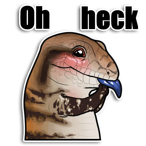 😊 Стикер «Reptiles» для Telegram