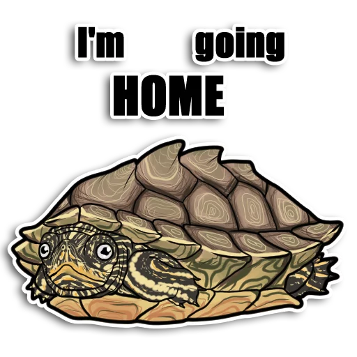 🙈 Стикер «Reptiles» для Telegram