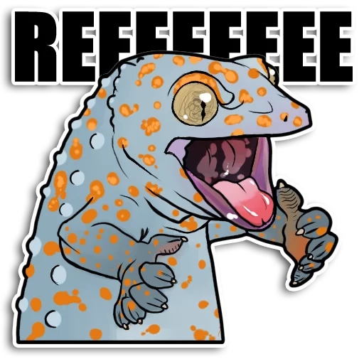 🔪 Стикер «Reptiles» для Telegram