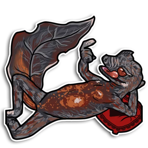 💋 Стикер «Reptiles» для Telegram