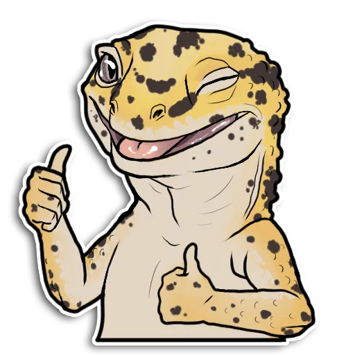 👍 Стикер «Reptiles» для Telegram