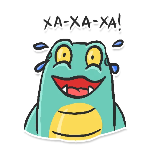 😂 Стикер «Reptotoad» для Telegram