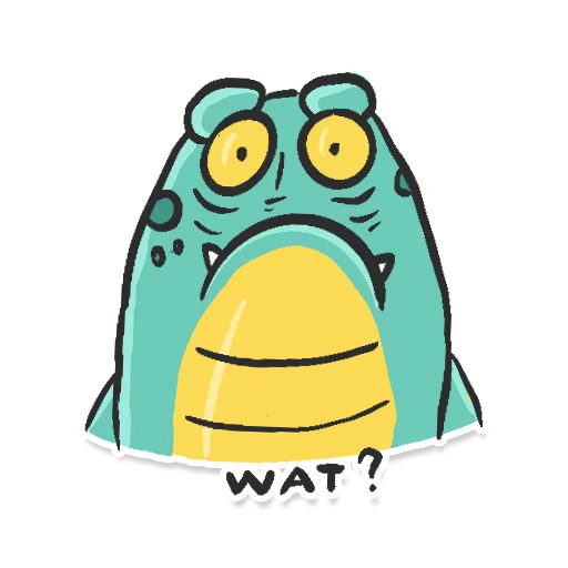 😐 Стикер «Reptotoad» для Telegram