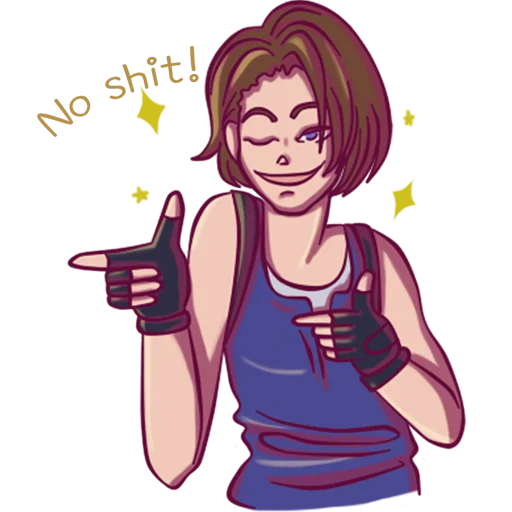 ✨ Стикер «ResidentEvil» для Telegram