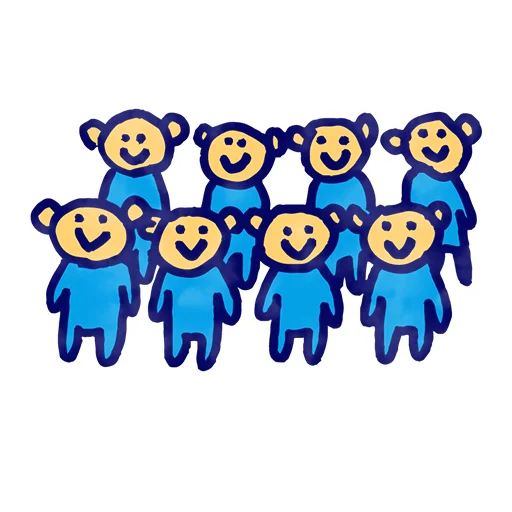 👪 Стикер «Ingress Resistance Bear» для Telegram
