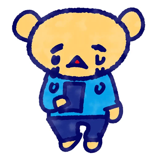 😭 Стикер «Ingress Resistance Bear» для Telegram