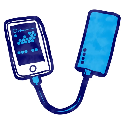 🔋 Стикер «Ingress Resistance Bear» для Telegram