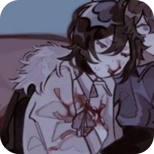 🩸 Стикер «Bungo stray dogs» для Telegram