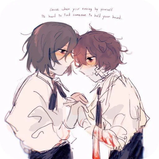 👥 Стикер «Bungo stray dogs» для Telegram