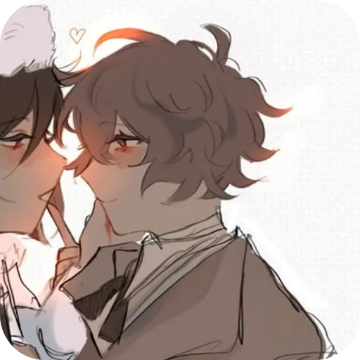 😊 Стикер «Bungo stray dogs» для Telegram