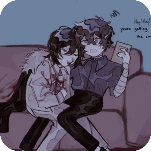 🩸 Стикер «Bungo stray dogs» для Telegram