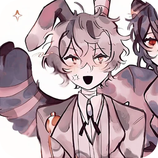 🐰 Стикер «Bungo stray dogs» для Telegram