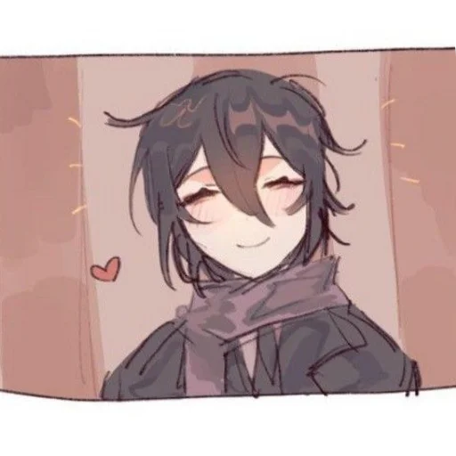 ❤ Стикер «Bungo stray dogs» для Telegram