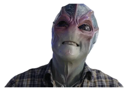 🙂 Стикер «Resident Alien v2» для Telegram